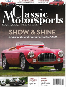 CLASSIC MOTORSPORTS 2021 MAR - ORIGINAL ALFA SPIDER, PORSCHE 928,TURBO BENTLEYS*